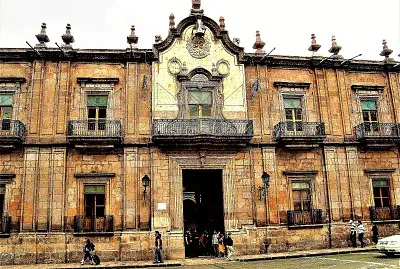Palacio de Gobierno en Morelia, Michoacan.
