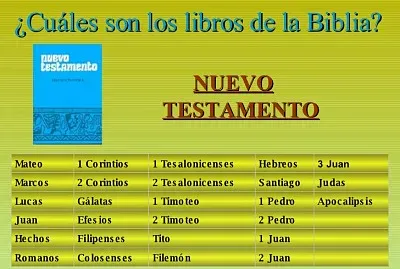 פאזל של NUEVO TESTAMENTO