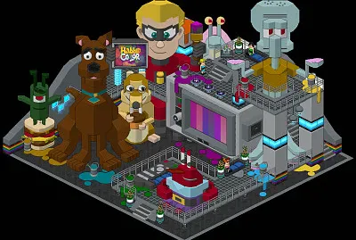 HabboColor - InfÃ¢ncia em Apuros! jigsaw puzzle