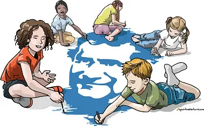 Alumnos salesianos jigsaw puzzle