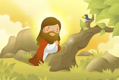 Jesus Fazendo OraÃ§Ã£o