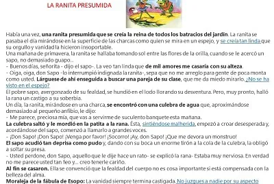 FÃ¡bula la ranita presumida
