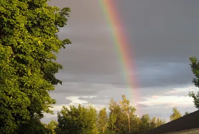 Double rainbow jigsaw puzzle
