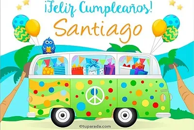 Feliz dia mi Santi