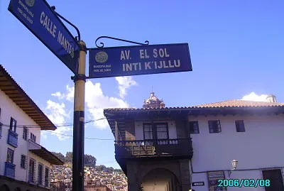 Av. del Sol, Cusco.