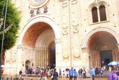 Iglesia en Cuenca, Ecuador.
