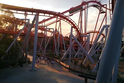 Knotts Roller Coaster