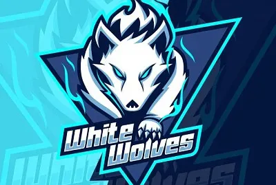 white wolves