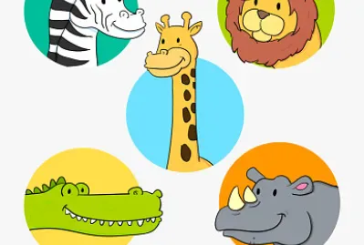 Encuentra los animales.