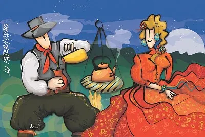 PeÃ£o e Prenda jigsaw puzzle