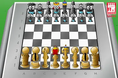 Piezas bebÃ© en 1 tablero de ajedrez