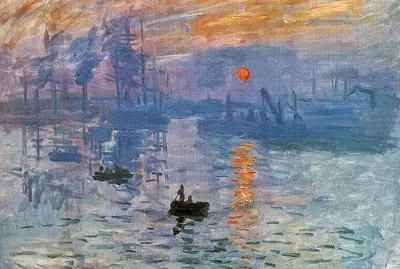 Arte cuja inspirou o impressionismo, nascer do sol