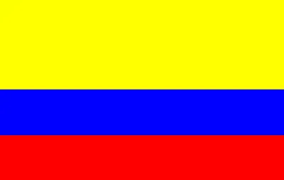 Bandera actual de Colombia
