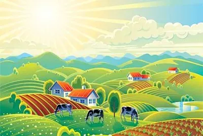 paisaje rural jigsaw puzzle