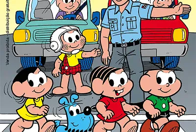 TRÃ‚NSITO TURMA DA MÃ”NICA jigsaw puzzle