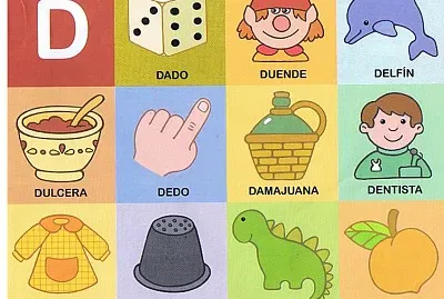 palabras con d