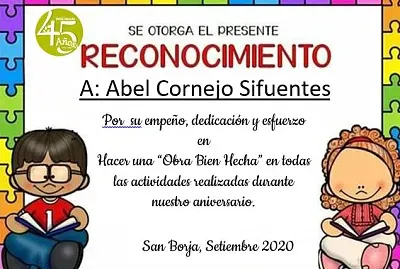 DIPLOMA ABEL CONRNEJO