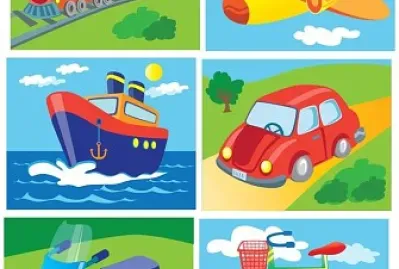 Medios de transportes jigsaw puzzle