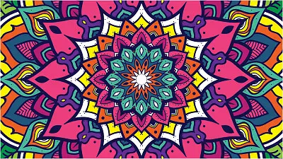 Mandala de colores