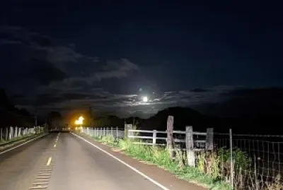 Driving home alone - Molokai, Hawaii