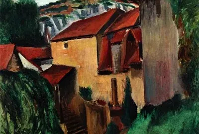 Derain maisons jigsaw puzzle