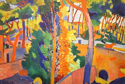 Derain monde orange
