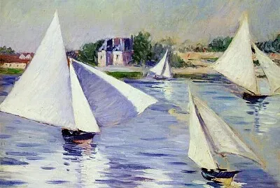 פאזל של Caillebotte voiles