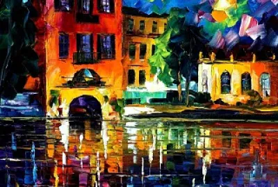 Leonid Afremov - Rain in Portugal