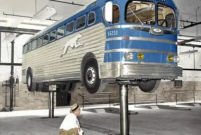 1947 Greyhound Silversides jigsaw puzzle