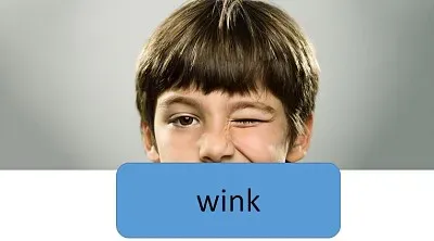 wink