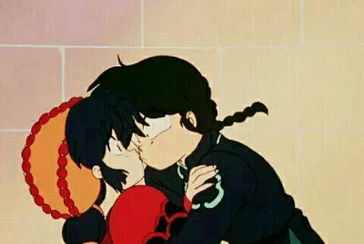 ranma casi besa a akane