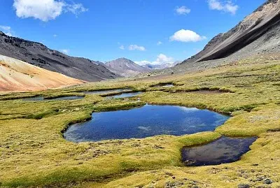 Cuerpos de agua continental.