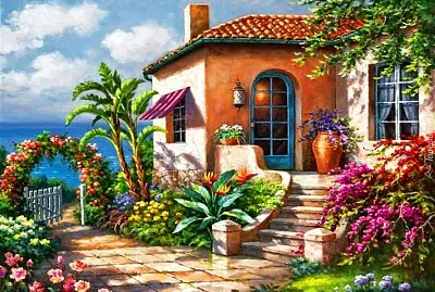 פאזל של Casita en la playa