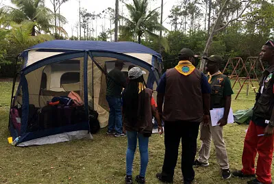 Camp Inspection jigsaw puzzle