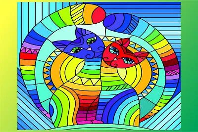 å¹³é¢çŸ¢é‡åœ– jigsaw puzzle