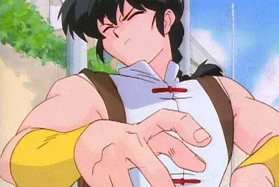 ranma se asusta de akane