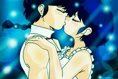 ranma y akane se besan ova