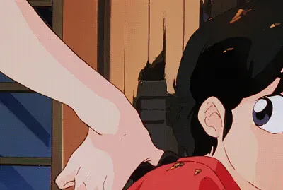 akane jala a ranma para que shampoo no se lo quite