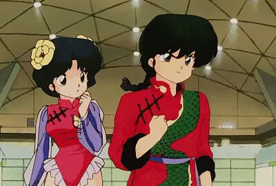 ranma defiende a akane como su prometida