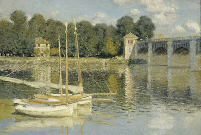 Monet Pont d 'Argenteuil