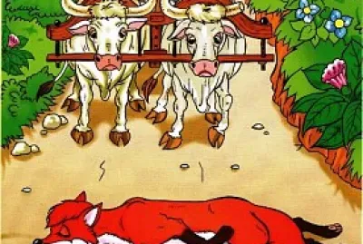 ursul pacalit de vulpe