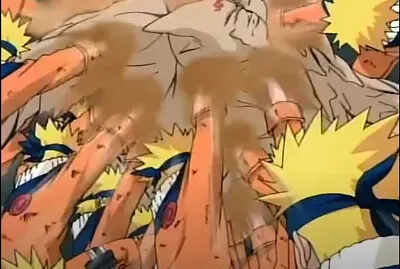 naruto golpea a gaara jigsaw puzzle
