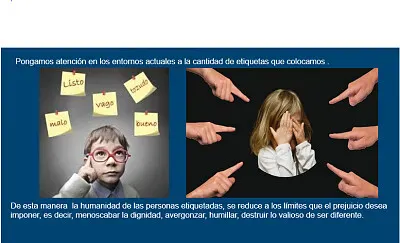 ExclusiÃ³n  y etiqueta jigsaw puzzle