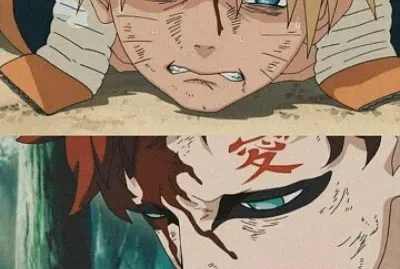 naruto y gaara