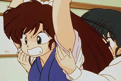 akane retiene a ukio ranma 1/2