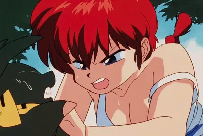 ranma exije una explicacion a p-chan ranma 1/2