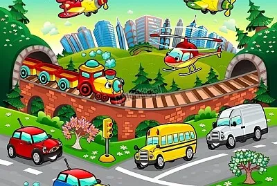 Mijloace de transport jigsaw puzzle