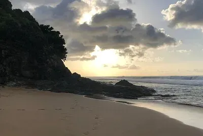 Um lindo entardecer