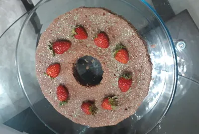 Bolo de morango