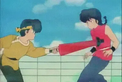 ryoga ataca a ranma ranma 1/2 jigsaw puzzle